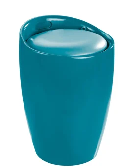 Sale BADER Sitzhocker mit Stauraum PETROLBLAU