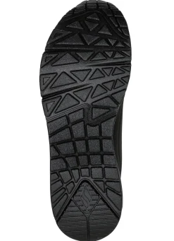 Clearance Skechers , bequeme Damen-Sneaker, mit sichtbarem Luftpolster SCHWARZ-GOLD