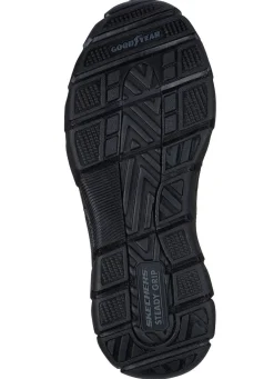 New Skechers , bequeme Herren-Slipper, mit geformter Slip-Ins Fersenplatte SCHWARZ