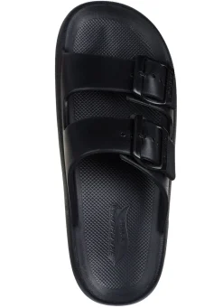 Clearance Skechers Pantolette aus Synthetik SCHWARZ