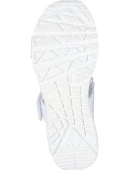 Clearance Skechers Sandale aus dehnbarem Textilmaterial WEISS