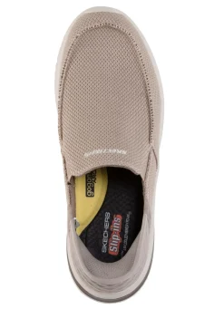 Sale Skechers Slipper mit geformter Slip-Ins Fersenplatte TAUPE