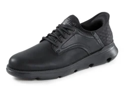 Clearance Skechers Slipper mit geformter Slip-Ins Fersenplatte SCHWARZ
