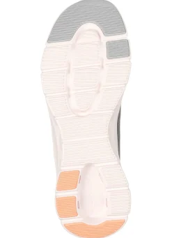 Hot Skechers Sneaker mit geformter Slip-Ins Fersenplatte GRAU-ORANGE