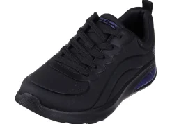 New Skechers , sportliche Damen-Sneaker, mit Schnürung SCHWARZ