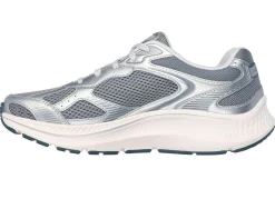Sale Skechers , sportliche Damen-Sneaker, mit herausnehmbarem Fußbett SILBER-GRAU