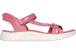 New Skechers , sportliche Damen-Sandalen, mit geformter Slip-Ins Fersenplatte MAUVE