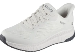 Best Skechers , sportliche Herren-Sneaker, mit geformter Slip-Ins Fersenplatte WEISS
