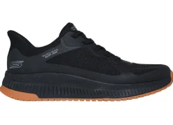 Best Skechers , sportliche Herren-Sneaker, mit geformter Slip-Ins Fersenplatte SCHWARZ