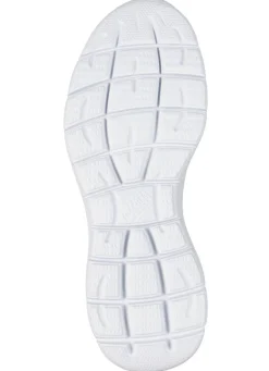 Online Skechers , sportliche Herren-Sneaker, mit geformter Slip-Ins Fersenplatte HELLGRAU-BLAU