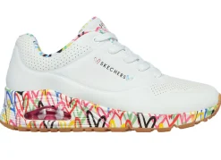 Best Skechers , trendige Damen-Sneaker, mit sichtbarem Luftpolster WEISS