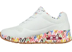 Best Skechers , trendige Damen-Sneaker, mit sichtbarem Luftpolster WEISS