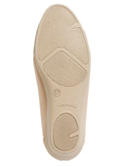 BADER Slipper aus elastischem Textilmaterial BEIGE-BRAUN