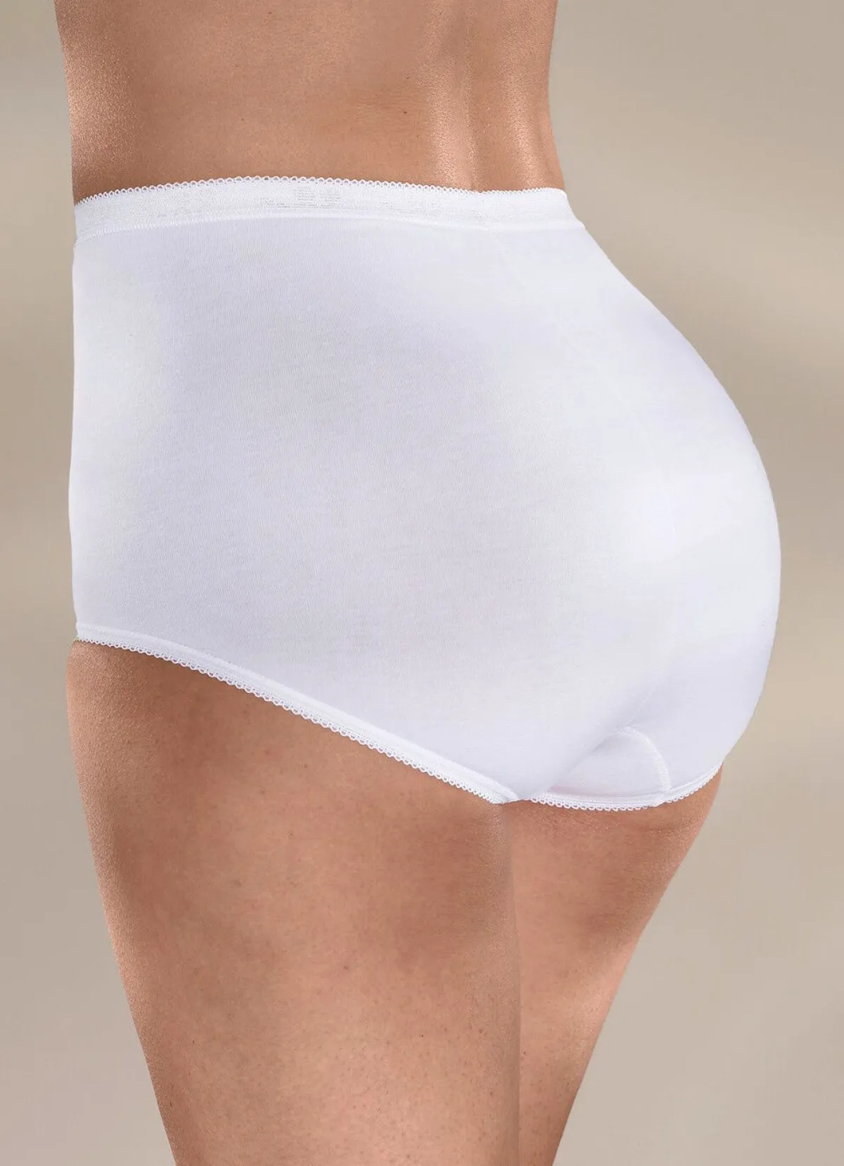 Online SLOGGI Dreierpack Maxi Slip mit elastischen Abschlüssen WEISS