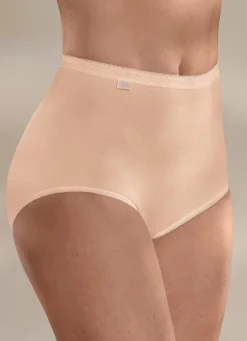Clearance SLOGGI Dreierpack Maxi Slip mit elastischen Abschlüssen HAUT