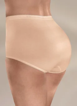 Clearance SLOGGI Dreierpack Maxi Slip mit elastischen Abschlüssen HAUT