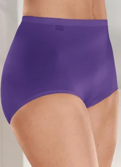 SLOGGI Dreierpack Maxi-Slips 1X VIOLETT, 1X PUDER, 1X SEKT