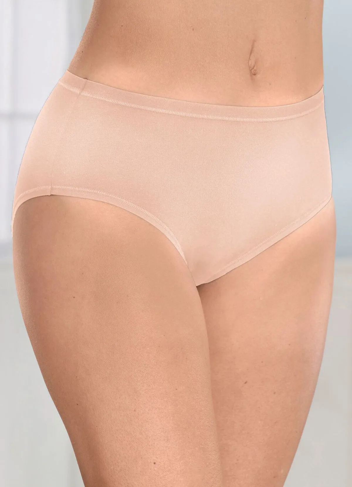 Sale BADER Sloggi Dreierpack Slips mit BIO-Baumwolle PUDER