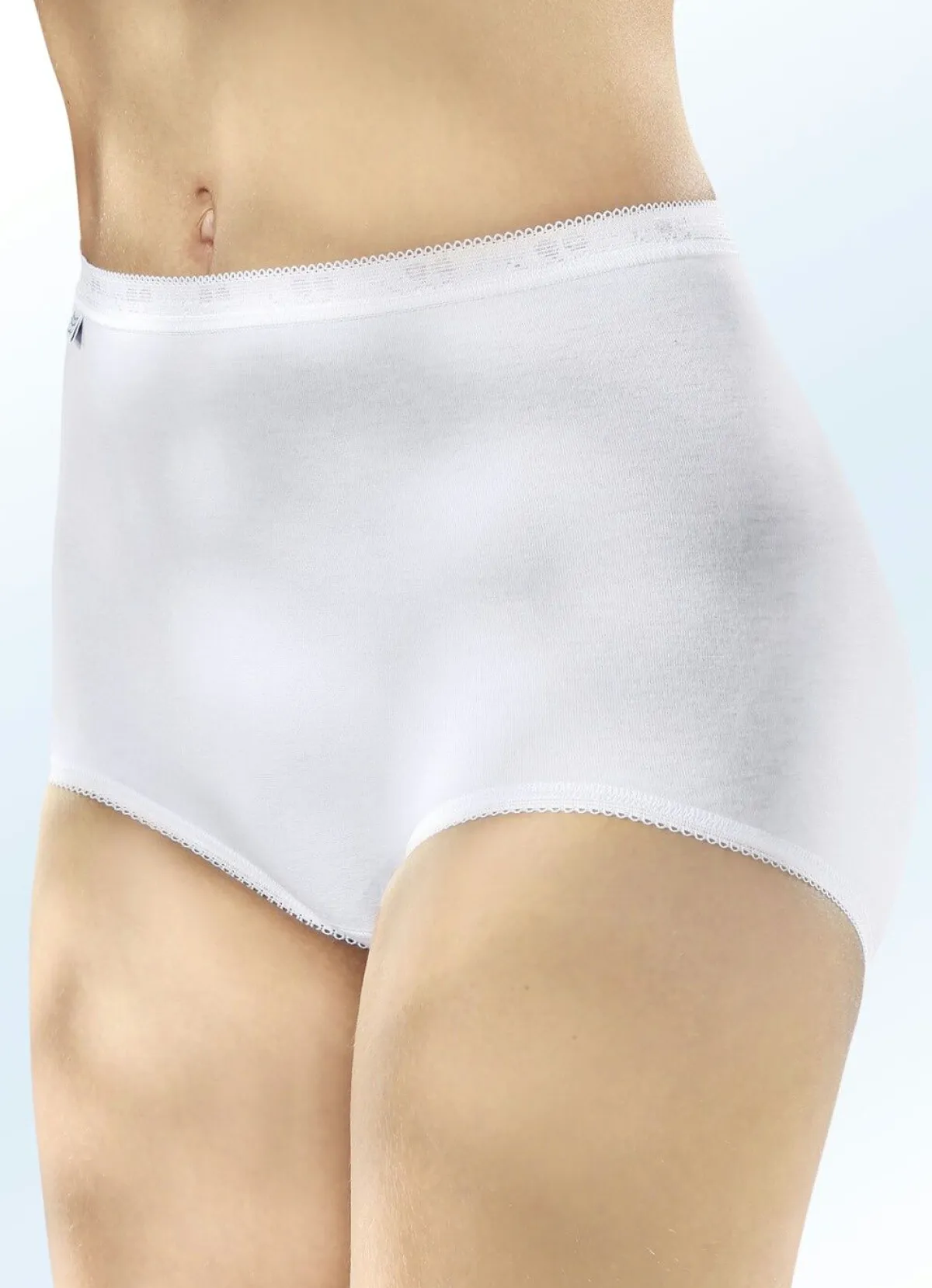 Outlet SLOGGI Zweierpack Maxi-Slips WEISS