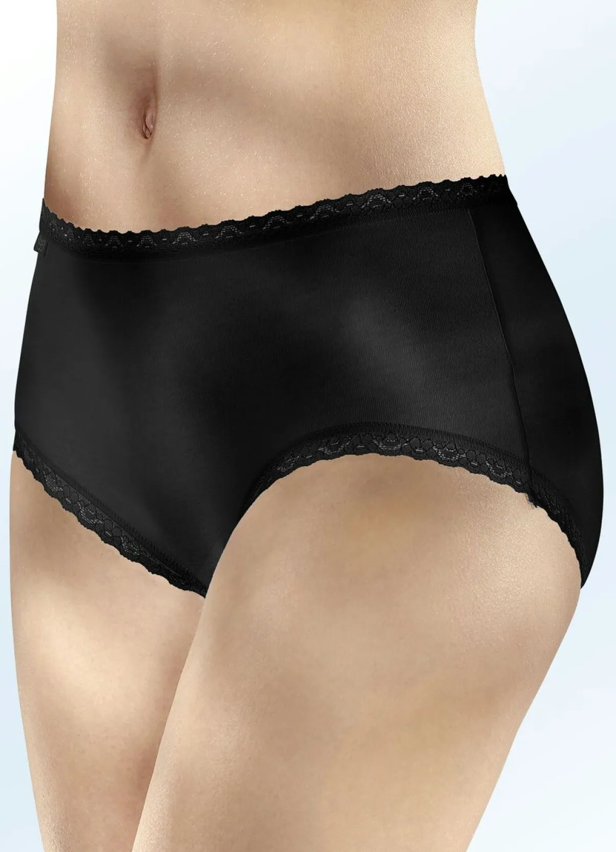 Hot SLOGGI 24/7-Dreierpack Slips SCHWARZ