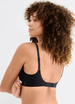Hot BADER sloggi ZERO Feel-Push-up-BH mit Elastikspitze SCHWARZ