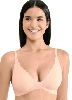 Online BADER sloggi ZERO Feel-Push-up-BH mit Elastikspitze ZARTAPRICOT