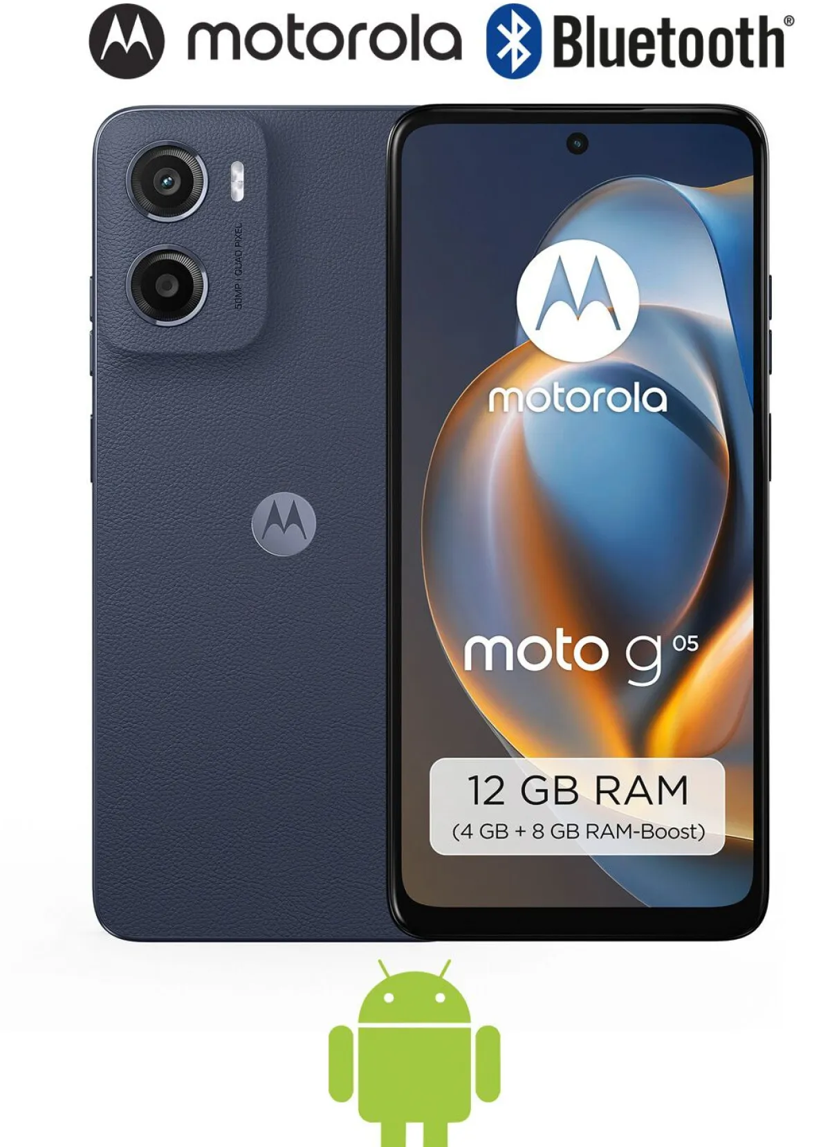 Online BADER Smartphone Motorola moto g05 BLAU