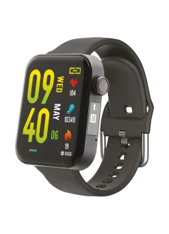 New MEDIA SHOP Smartwatch Kendox Life Tracker SCHWARZ