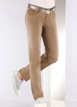 Hot ASCARI Softe Hose in 5-Pocket-Form CAMEL