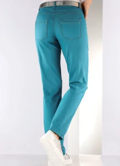 Discount ASCARI Softe Hose in 5-Pocket-Form PETROL