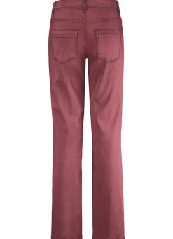 ASCARI Softe Hose in 5-Pocket-Form BORDEAUX