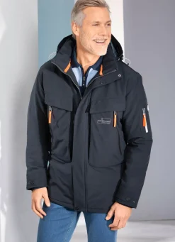 Discount BADER Softshelljacke mit Windfang MARINE