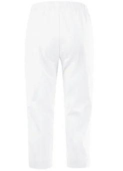 Best KLAUS MODELLE MADE IN GERMANY Soft-Stretch-Caprihose WEISS