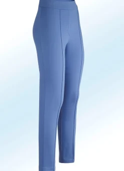 Outlet KLAUS MODELLE MADE IN GERMANY Soft-Stretch-Hose AZURBLAU