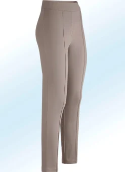 KLAUS MODELLE MADE IN GERMANY Soft-Stretch-Hose TAUPE