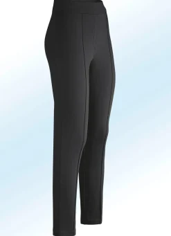 Outlet KLAUS MODELLE MADE IN GERMANY Soft-Stretch-Hose SCHWARZ