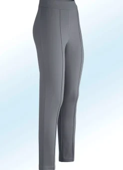 Hot KLAUS MODELLE MADE IN GERMANY Soft-Stretch-Hose MITTELGRAU