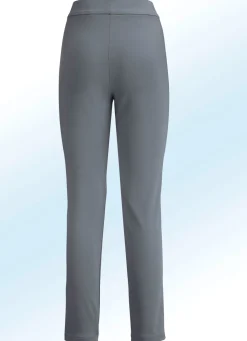 Hot KLAUS MODELLE MADE IN GERMANY Soft-Stretch-Hose MITTELGRAU