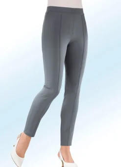 Hot KLAUS MODELLE MADE IN GERMANY Soft-Stretch-Hose MITTELGRAU