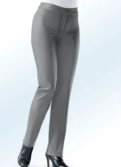 BADER Soft-Stretch-Hose MITTELGRAU