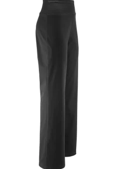 Clearance KLAUS MODELLE MADE IN GERMANY Soft-Stretch-Hose in modischer Weite SCHWARZ