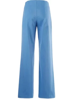 New KLAUS MODELLE MADE IN GERMANY Soft-Stretch-Hose in modischer Weite AZURBLAU