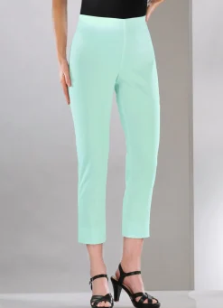 Best KLAUS MODELLE MADE IN GERMANY Soft-Stretch-Hose in 7/8-Länge MINT