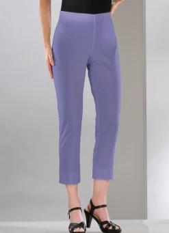 Discount KLAUS MODELLE MADE IN GERMANY Soft-Stretch-Hose in 7/8-Länge LAVENDEL