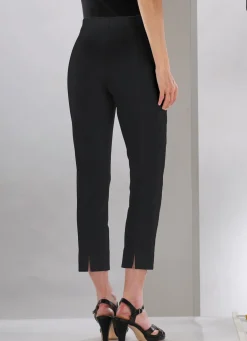 Best KLAUS MODELLE MADE IN GERMANY Soft-Stretch-Hose in 7/8-Länge SCHWARZ