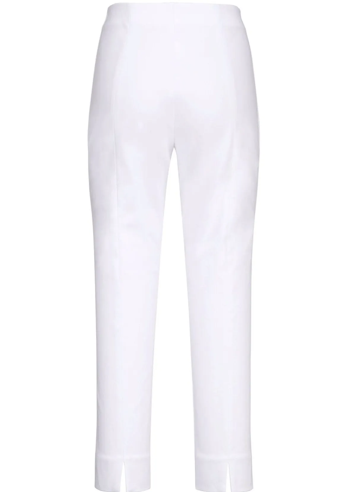 Outlet KLAUS MODELLE MADE IN GERMANY Soft-Stretch-Hose in 7/8-Länge WEISS