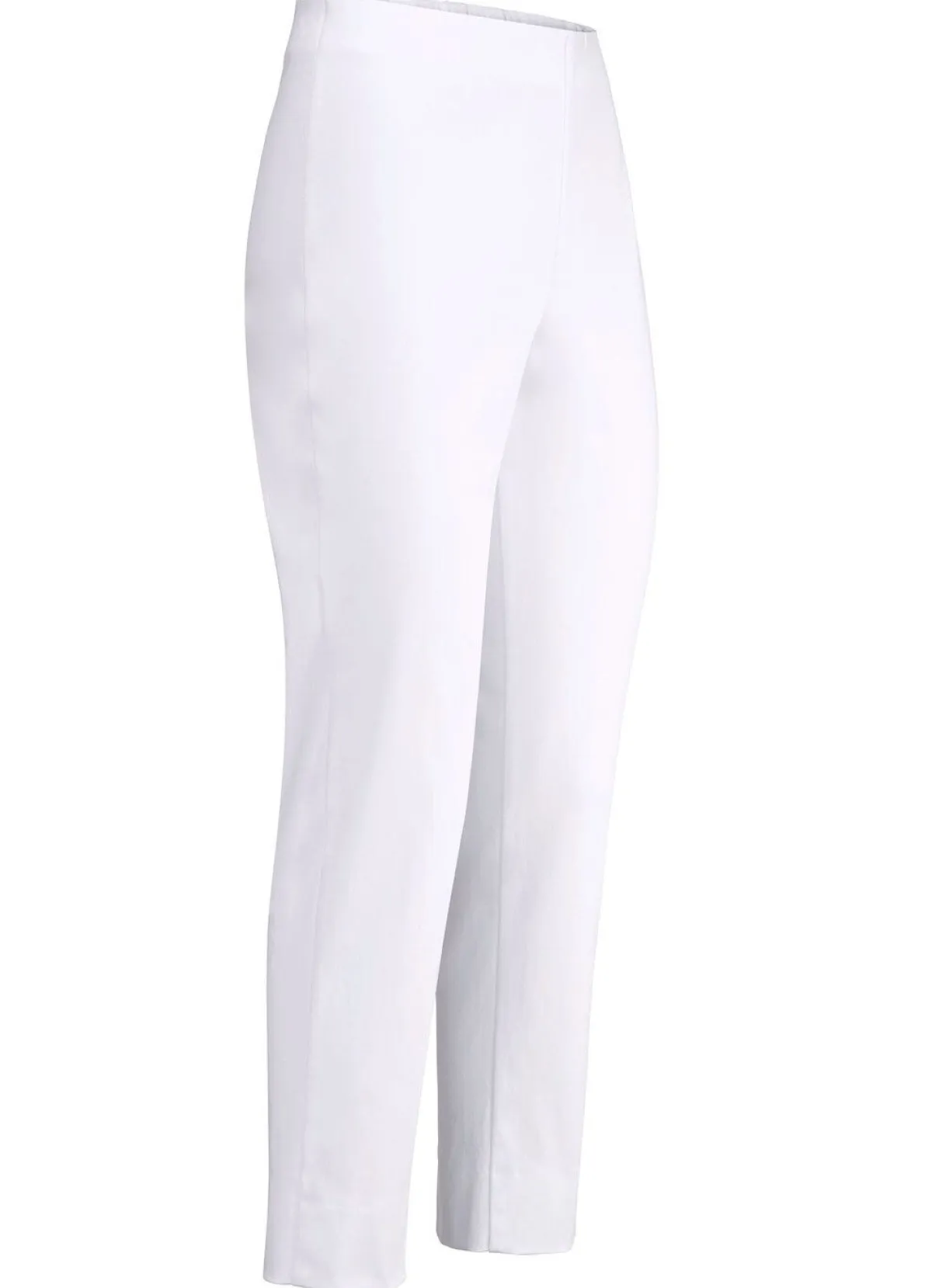 Outlet KLAUS MODELLE MADE IN GERMANY Soft-Stretch-Hose in 7/8-Länge WEISS