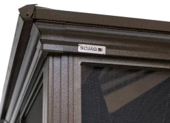 Clearance BADER SOJAG Aluminium Pavillon Castel in edlem ton BRONZE