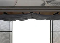 Clearance BADER SOJAG Aluminium Pavillon Castel in edlem ton BRONZE