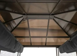 Clearance BADER SOJAG Aluminium Pavillon Castel in edlem ton BRONZE